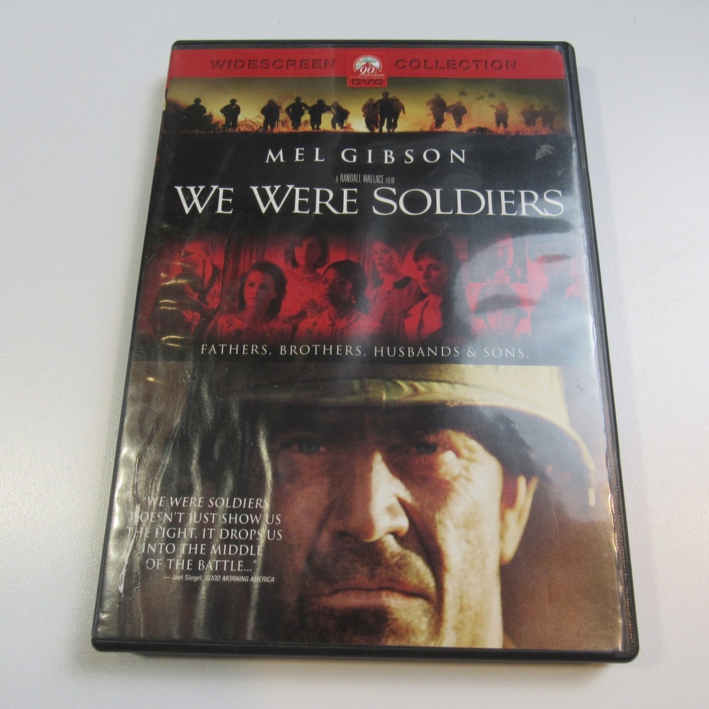 We Were‎ Soldiers DVD Mel Gibson Vietnam War Movie Widescreen Collection